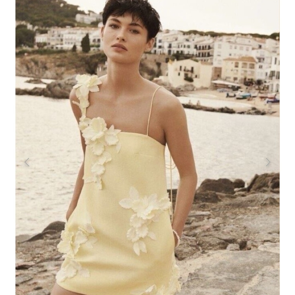 Zimmermann High Tide Lift Off Mini Dress